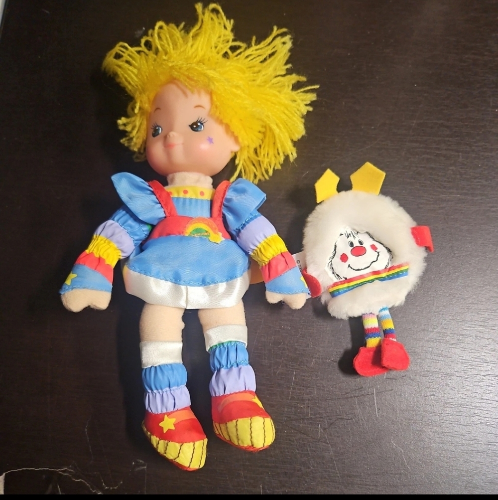 vintage Hallmark Rainbow Bright Doll  11 inch Poseable